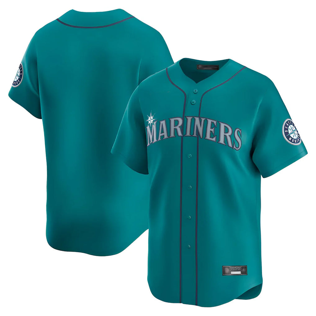 Cooneas S.Mariners Blank Player Teal Home Limited Stitched Jerseys