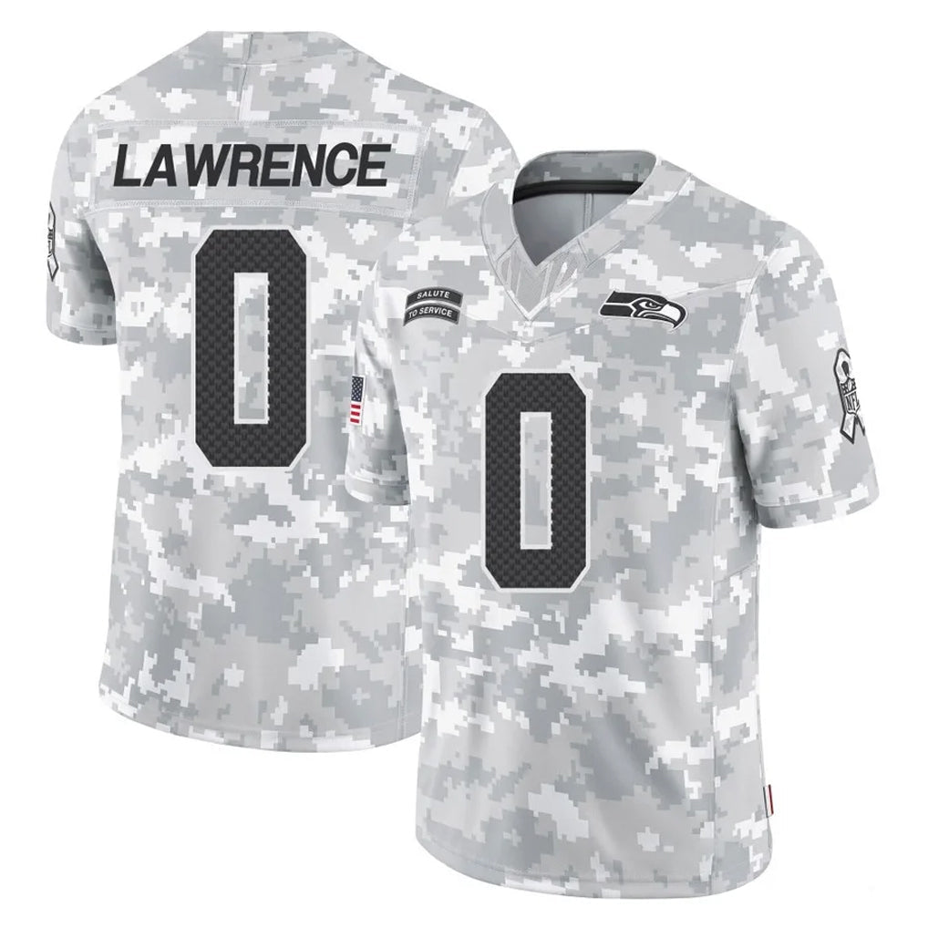Cooneas S.Seahawks #0 DeMarcus Lawrence Player Arctic Camo Limited Salute To Service Home Game Stitched Jerseys