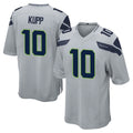 Cooneas S.Seahawks #10 Cooper Kupp Player Gray Home Game Stitched Jerseys