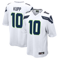 Cooneas S.Seahawks #10 Cooper Kupp Player White Replica Game Stitched Jerseys