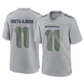 Cooneas S.Seahawks #11 Jaxon Smith-Njigba Player Gray Atmosphere Fashion Home Game Stitched Jerseys