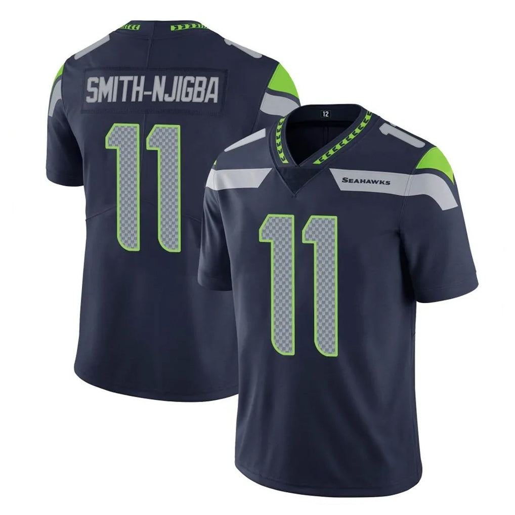 Cooneas S.Seahawks #11 Jaxon Smith-Njigba Player Navy Limited Vapor Untouchable Home Game Stitched Jerseys