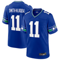 Cooneas S.Seahawks #11 Jaxon Smith-Njigba Royal Throwback Player Game Stitched American Stitched Jerseys
