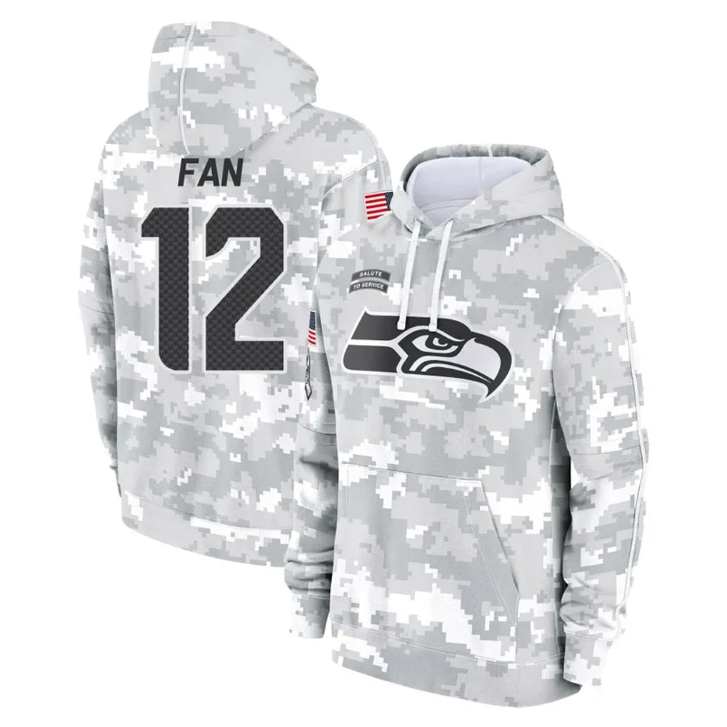 Cooneas S.Seahawks #12 12th Fan Player Arctic Camo Limited Salute to Service Pullover Hoodies Game Stitched Jerseys