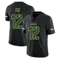 Cooneas S.Seahawks #12 12th Fan Player Black Impact Limited Home Game Stitched Jerseys