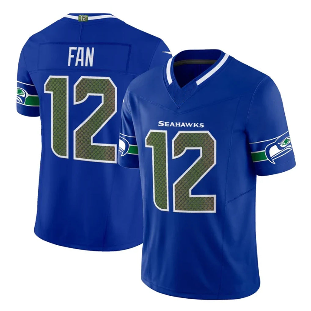 Cooneas S.Seahawks #12 12th Fan Player Royal Rivalries Vapor Limited Home Game Stitched Jerseys