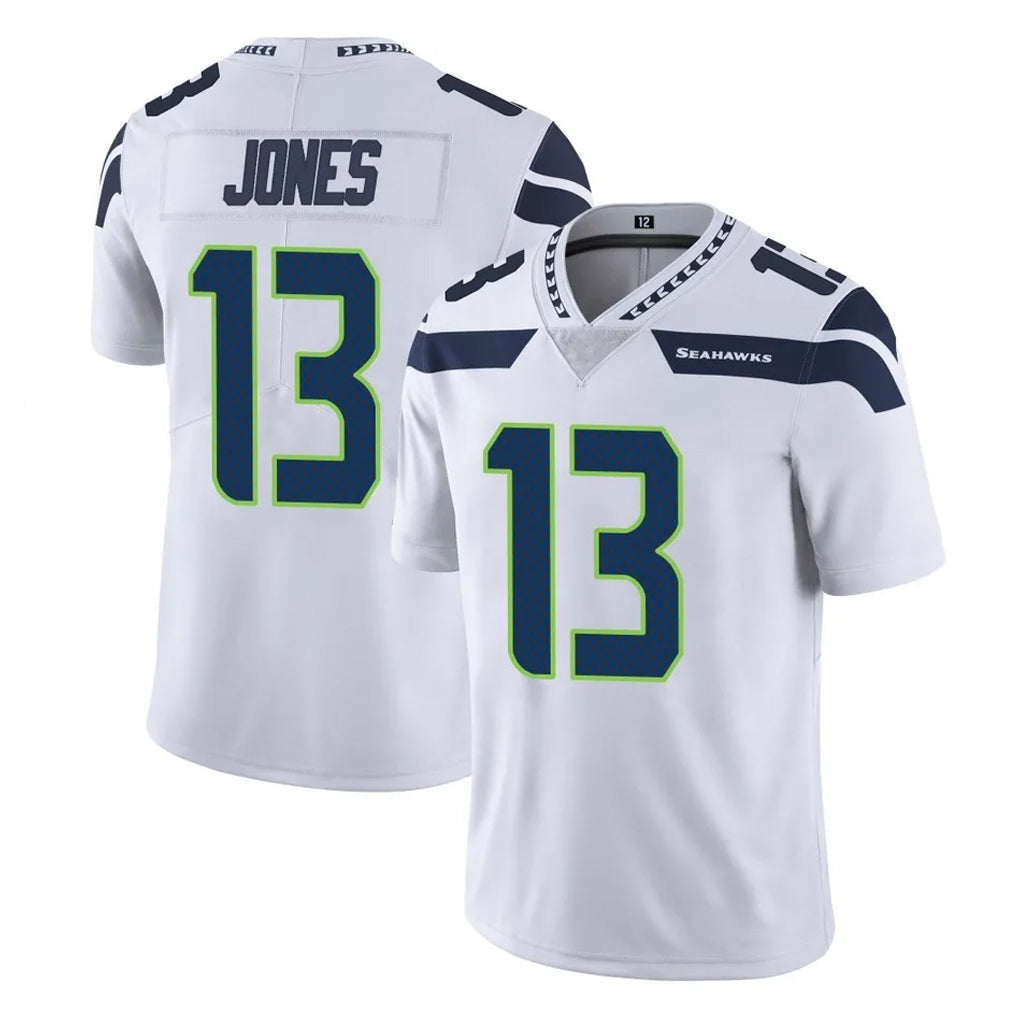 Cooneas S.Seahawks #13 Ernest Jones IV Player White Limited Vapor Untouchable Home Game Stitched Jerseys