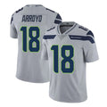 Cooneas S.Seahawks #18 Elijah Arroyo Player Gray Limited Vapor Untouchable Home Game Stitched Jerseys