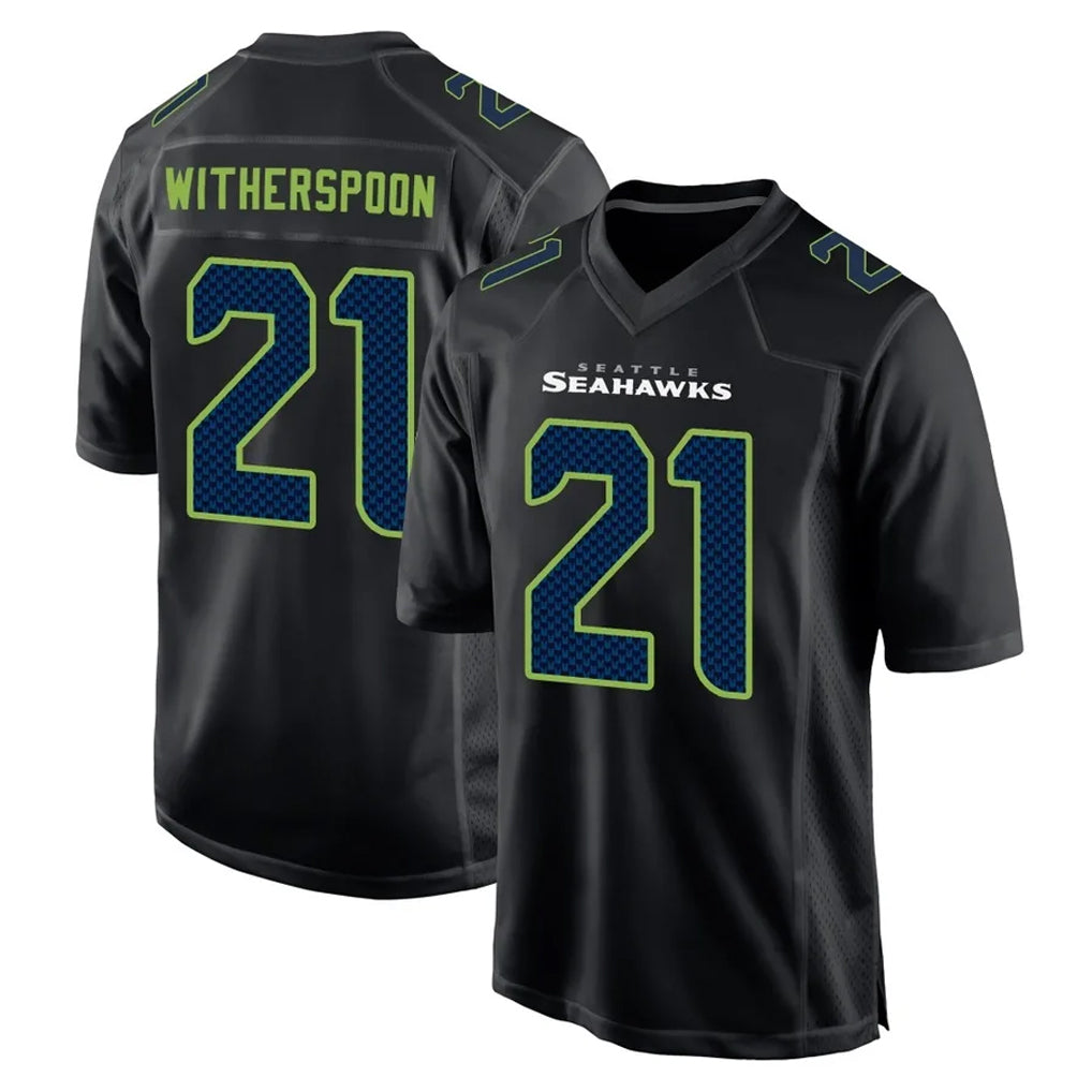 Cooneas S.Seahawks #21 Devon Witherspoon Player Black Limited Fashion Home Game Stitched Jerseys