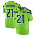 Cooneas S.Seahawks #21 Devon Witherspoon Player Green Limited Color Rush Home Game Stitched Jerseys