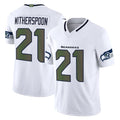 Cooneas S.Seahawks #21 Devon Witherspoon Whitel Rivalries Vapor Limited Home Game Stitched Jerseys