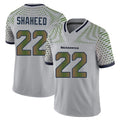 Cooneas S.Seahawks #22 Rashid Shaheed Player Grey Limited 2025 Rivalries Collection Home Game Stitched Jerseys