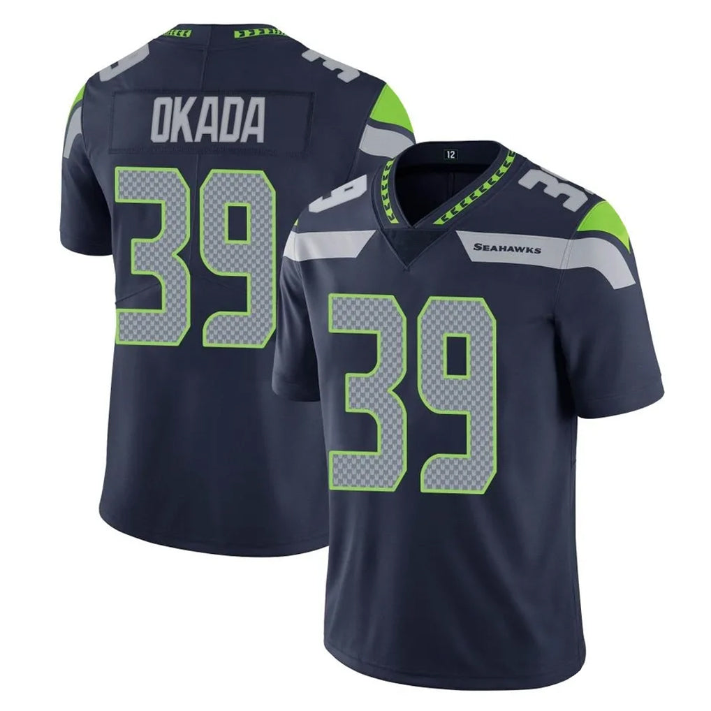 Cooneas S.Seahawks #39 Ty Okada Player Navy Limited Vapor Untouchable Home Game Stitched Jerseys