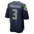 Cooneas S.Seahawks #3 Nick Emmanwori Player Navy Home Game Football Jersey