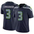 Cooneas S.Seahawks #3 Nick Emmanwori Player Navy Vapor F.U.S.E. Limited Football Jerseys