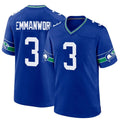 Cooneas S.Seahawks #3 Nick Emmanwori Player Royal Game Stitched Jerseys