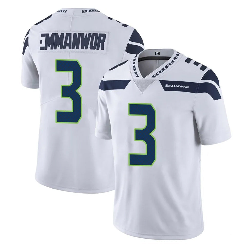 Cooneas S.Seahawks #3 Nick Emmanwori Player White Limited Vapor Untouchable Home Game Stitched Jerseys