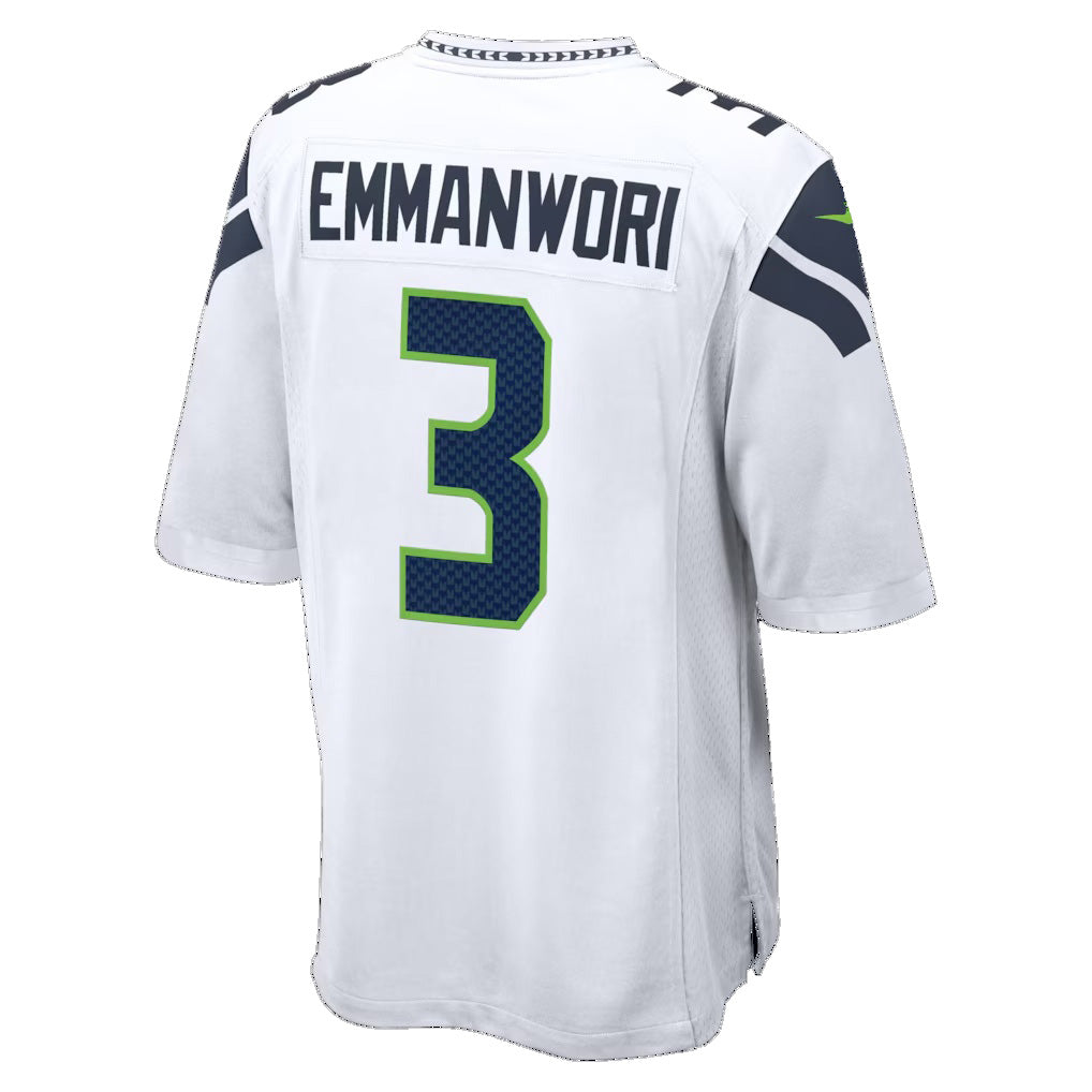 Cooneas S.Seahawks #3 Nick Emmanwori Player White Home Game Stitched Jerseys