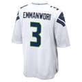 Cooneas S.Seahawks #3 Nick Emmanwori Player White Vapor Limited Football Jerseys