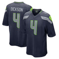 Cooneas S.Seahawks #4 Michael Dickson Player Navy Home Game Stitched Jerseys