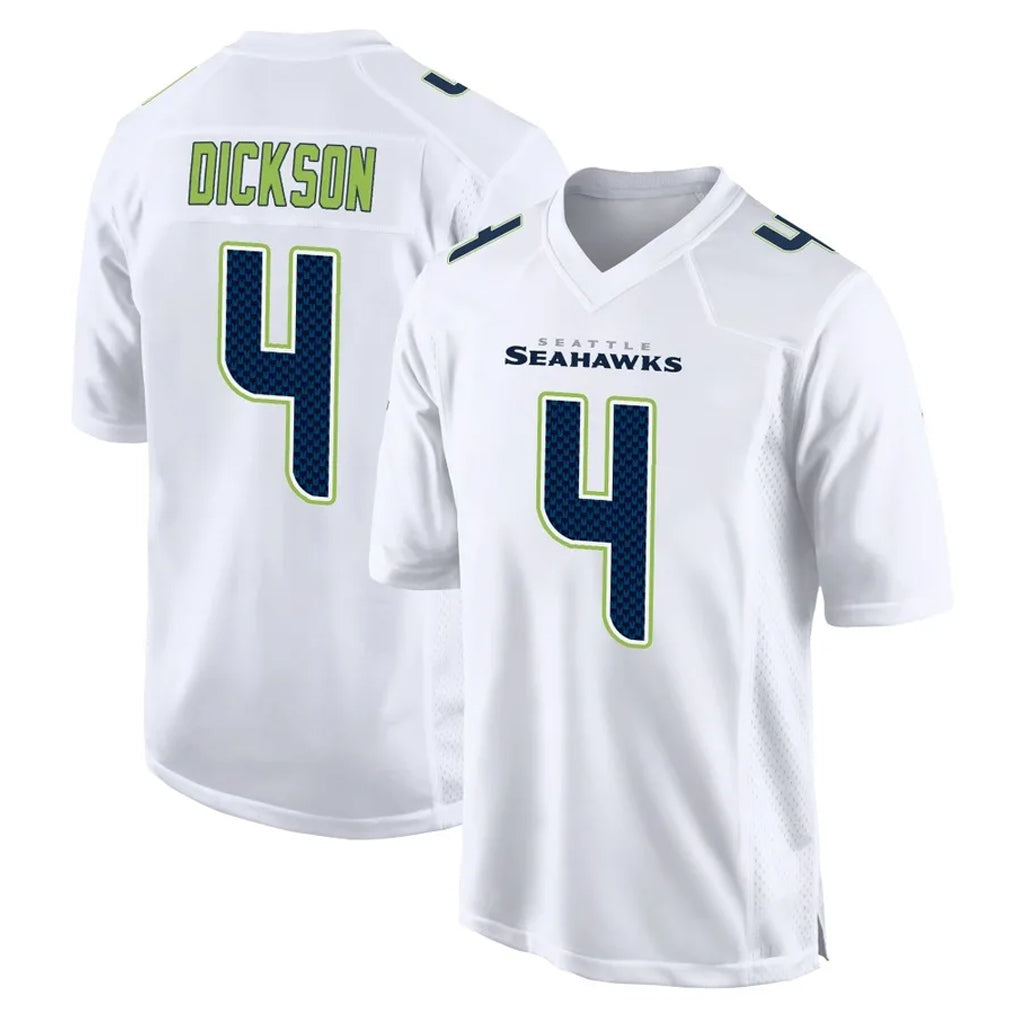 Cooneas S.Seahawks #4 Michael Dickson Player White Tundra Fashion Home Game Stitched Jerseys