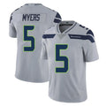 Cooneas S.Seahawks #5 Jason Myers Player Gray Limited Vapor Untouchable Home Game Stitched Jerseys
