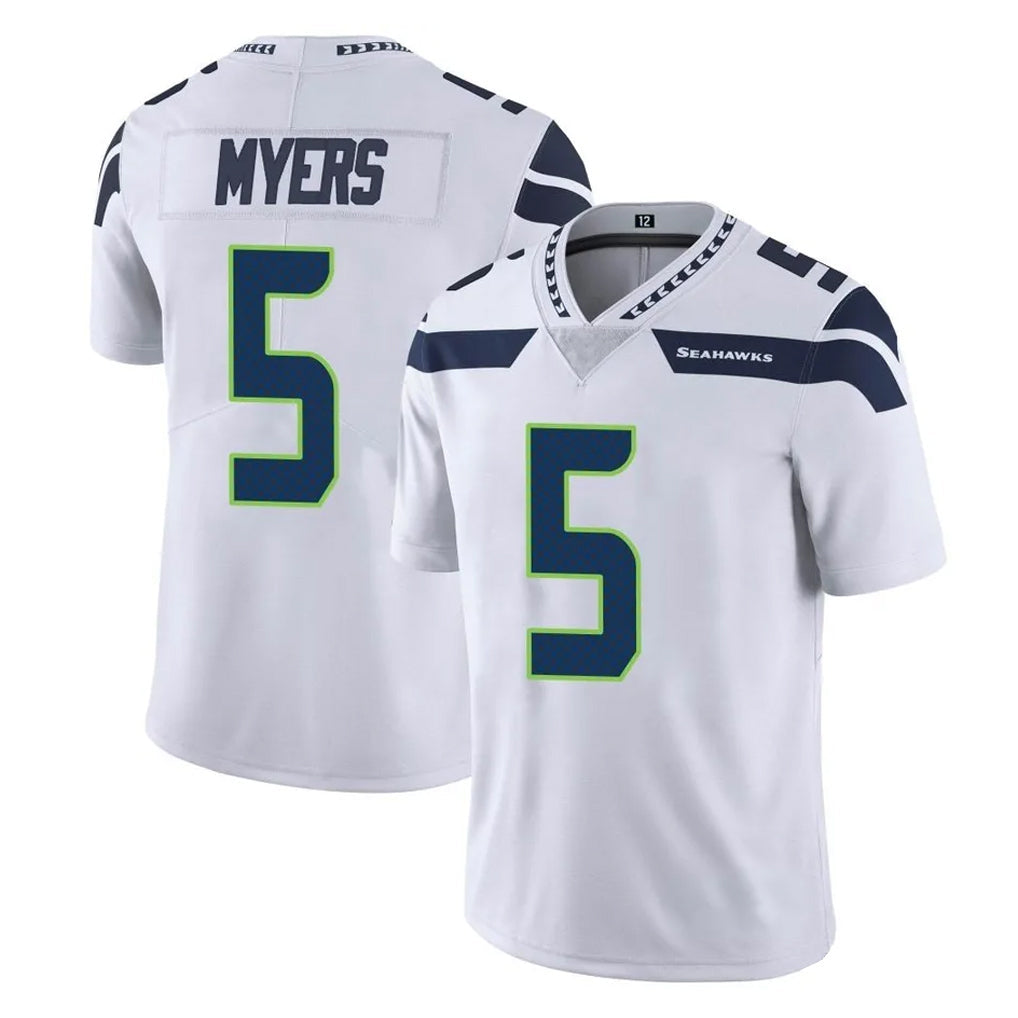 Cooneas S.Seahawks #5 Jason Myers Player White Limited Vapor Untouchable Home Game Stitched Jerseys