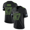 Cooneas S.Seahawks #67 Charles Cross Player Black Impact Limited Home Game Stitched Jerseys
