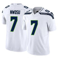 Cooneas S.Seahawks #7 Uchenna Nwosu Player White Limited Vapor F.U.S.E. Home Game Stitched Jerseys