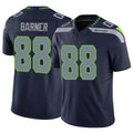 Cooneas S.Seahawks #88 AJ Barner Player Navy Limited Vapor F.U.S.E. Home Game Stitched Jerseys