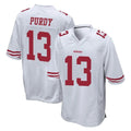 Cooneas SF.49ers #13 Brock Purdy Player White Home Game Stitched Jerseys
