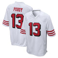 Cooneas SF.49ers #13 Brock Purdy Player White Limited Alternate Home Game Stitched Jerseys
