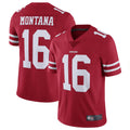 Cooneas SF.49ers #16 Joe Montana Player Vapor Untouchable Limited Throwback Stitched Jerseys
