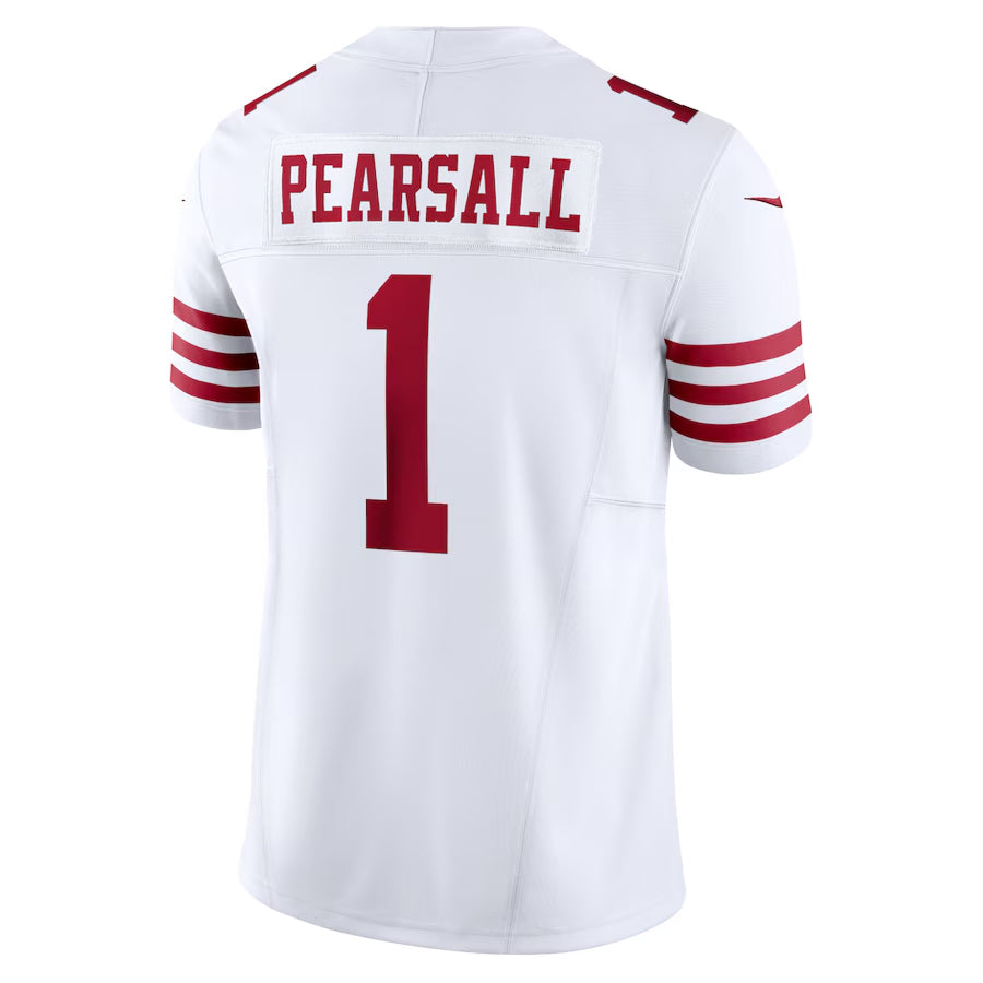 Cooneas SF.49ers #1 Ricky Pearsall Player White Vapor F.U.S.E. Limited Stitched Jerseys