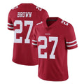 Cooneas SF.49ers #27 Ji'Ayir Brown Player Red Limited Vapor Untouchable Home Game Stitched Jerseys