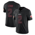 Cooneas SF.49ers #2 Deommodore Lenoir Player Black Impact Limited Home Game Stitched Jerseys