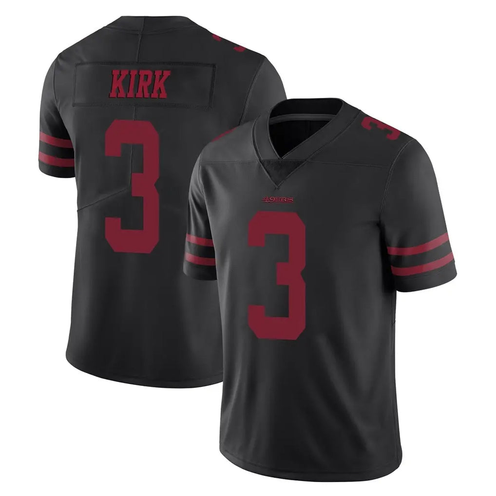 Cooneas SF.49ers #3 Christian Kirk Player Black Alternate Limited Vapor Untouchable Home Game Stitched Jerseys