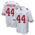 Cooneas SF.49ers #44 Kyle Juszczyk Player White Home Game Stitched Jerseys