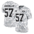 Cooneas SF.49ers #57 Dre Greenlaw Player Arctic Camo Limited Salute To Service Home Game Stitched Jerseys