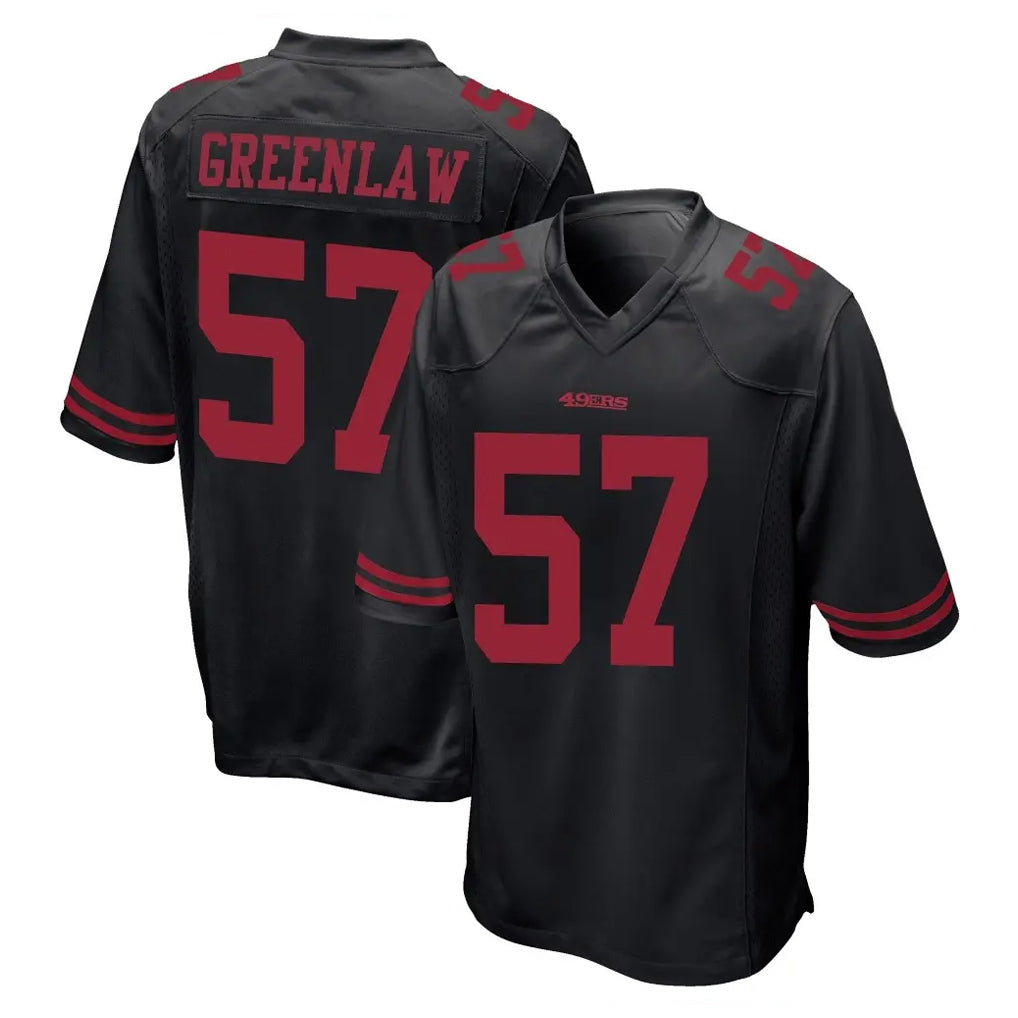 Cooneas SF.49ers #57 Dre Greenlaw Player Arctic Camo Limited Salute to Service Pullover Hoodies Game Stitched Jerseys