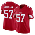 Cooneas SF.49ers #57 Dre Greenlaw Player Red Limited Vapor F.U.S.E. Home Game Stitched Jerseys