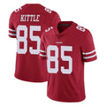 Cooneas SF.49ers #85 George Kittle Player Red Limited Vapor Untouchable Home Game Stitched Jerseys