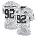 Cooneas SF.49ers #92 Osa Odighizuwa Player Arctic Camo Limited Salute To Service Home Game Stitched Jerseys