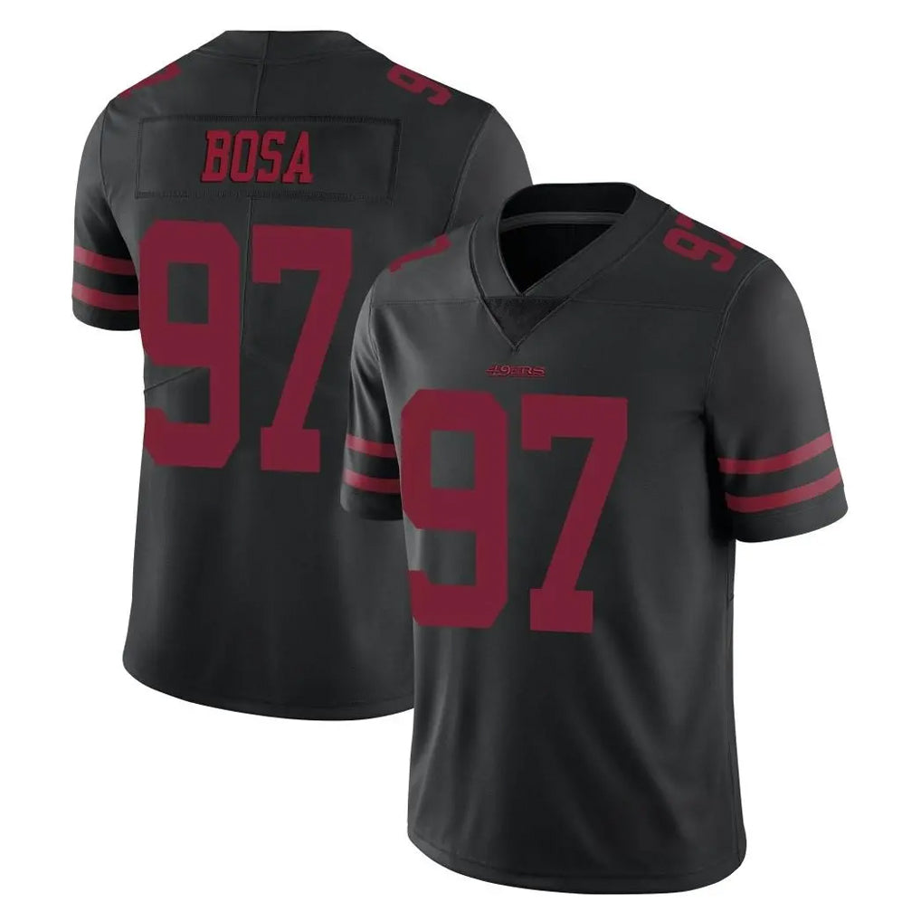 Cooneas SF.49ers #97 Nick Bosa Player Black Alternate Limited Vapor Untouchable Home Game Stitched Jerseys