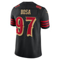 Cooneas SF.49ers #97 Nick Bosa Player Rivalries Collection Vapor Limited Black Stitched Jerseys
