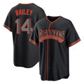 Cooneas SF.Giants #14 Patrick Bailey Player Black Alternate Limited Stitched Jerseys