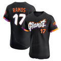 Cooneas SF.Giants #17 Heliot Ramos Player Black 2025 City Connect Home Limited Elite Stitched Jerseys