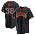 Cooneas SF.Giants #38 Robbie Ray Player Black Alternate Limited Stitched Jerseys