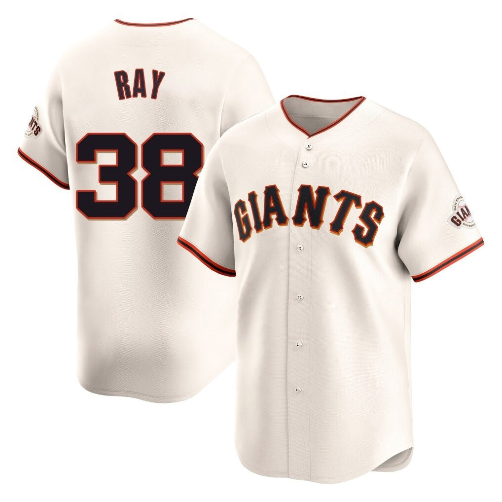 Cooneas SF.Giants #38 Robbie Ray Player Cream Home Limited Stitched Jerseys