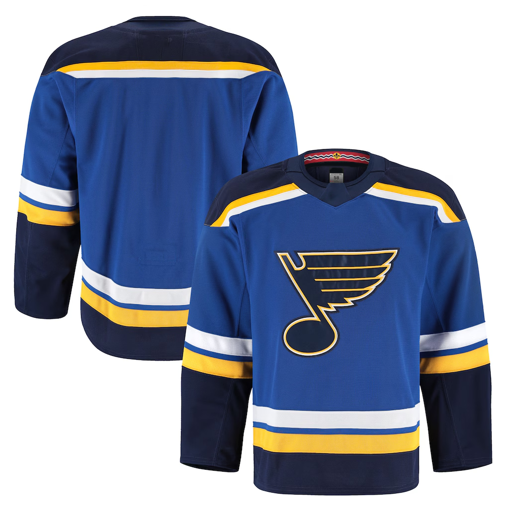 Cooneas St.L.Blues Blue Home Authentic Pro Jerseys